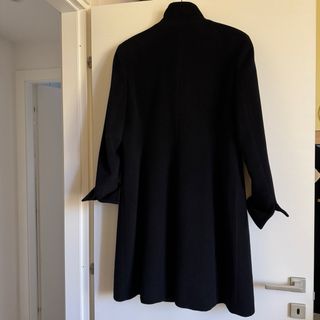 Cappotto Cinzia Rocca Lana Cashmere Nero