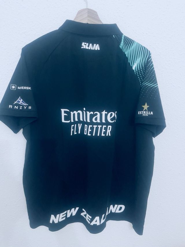 Polo Emirates Team New Zealand Negro
