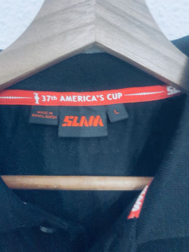 Polo Emirates Team New Zealand Negro