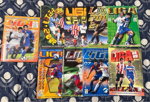 Lote Álbumes y Cromos La Liga