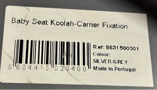 Silla Portabebés Bicicleta Niño Polisport