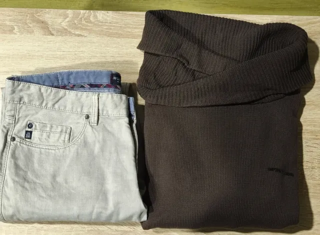 Sudadera + Jeans McGregor Beige/Azul