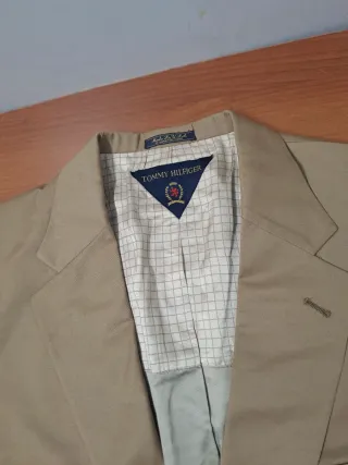 Americana Tommy Hilfiger Hombre Beige