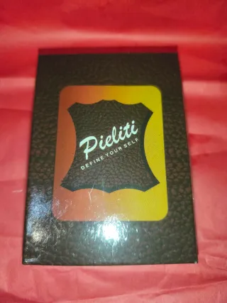 Cartera de hombre en piel color negro