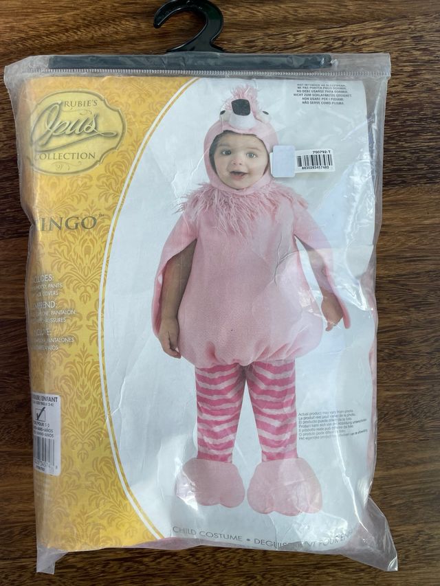 Disfraz Flamenco Bebé Rubie's Talla Infantil