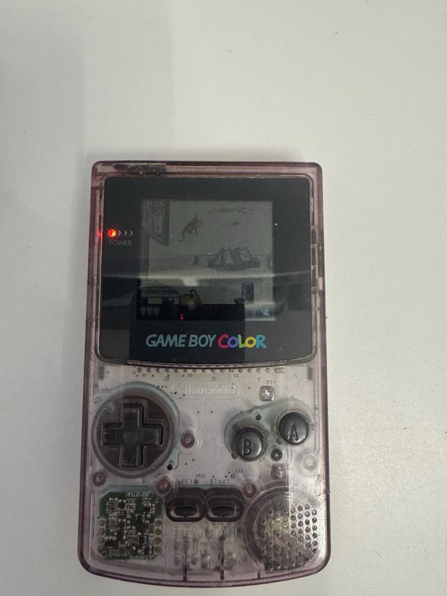 Game Boy Color Morado Transparente
