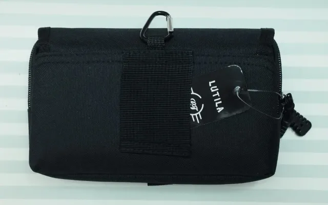 REBAJADA: BOLSA RIÑONERA NEGRA DEPORTIVA TÁCTICA