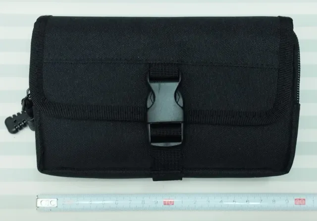 REBAJADA: BOLSA RIÑONERA NEGRA DEPORTIVA TÁCTICA