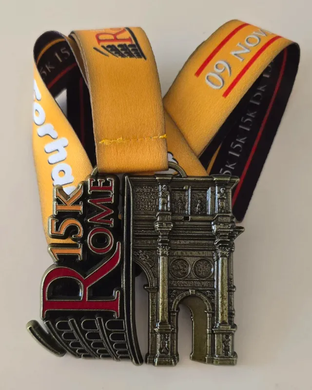 Medaglia Rome 15K 2025