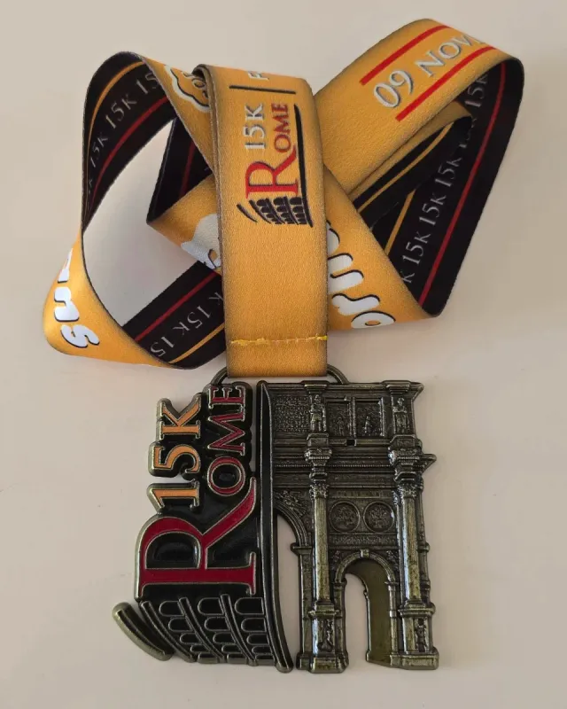 Medaglia Rome 15K 2025