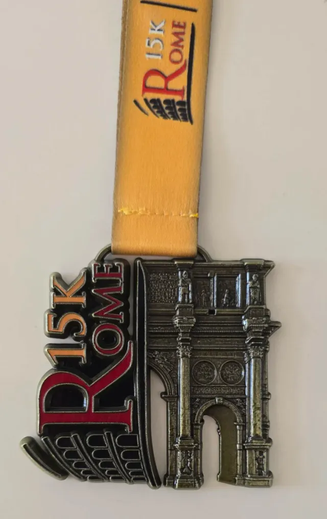Medaglia Rome 15K 2025