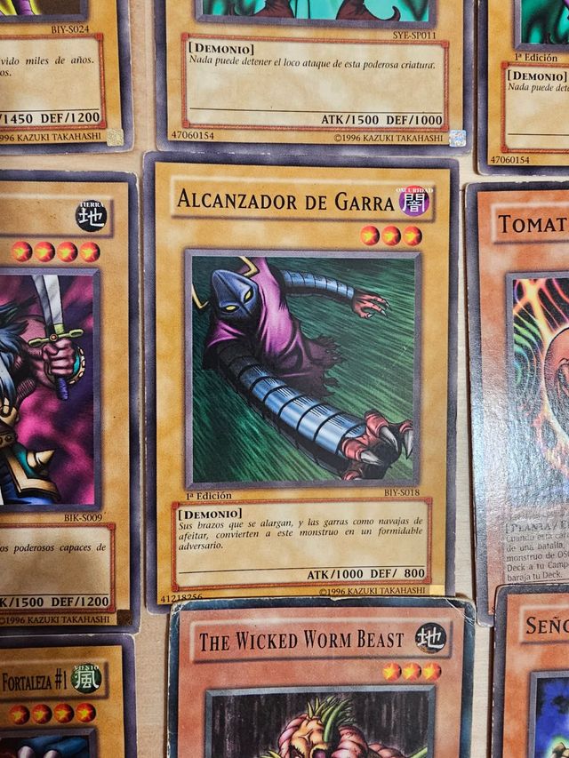 Carta Yugioh Alcanzador de Garra
