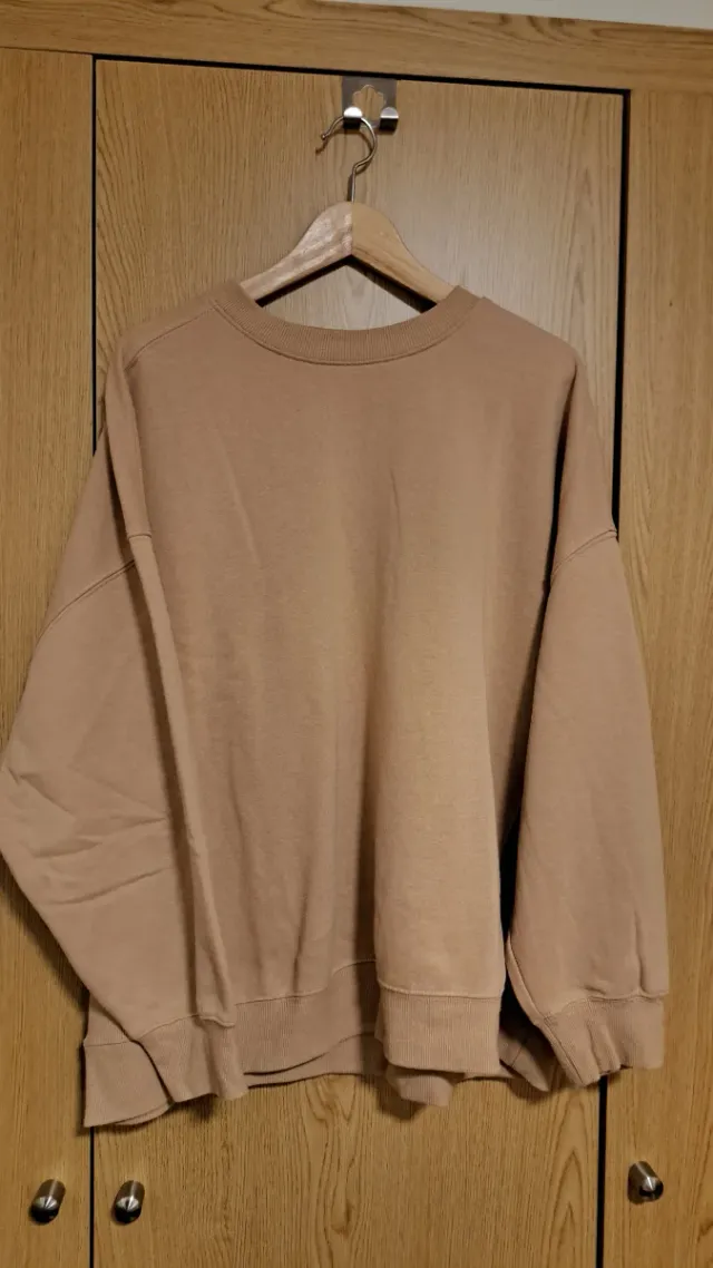 Sudadera Oversize Beige