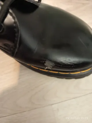 Botas Dr. Martens negras charol