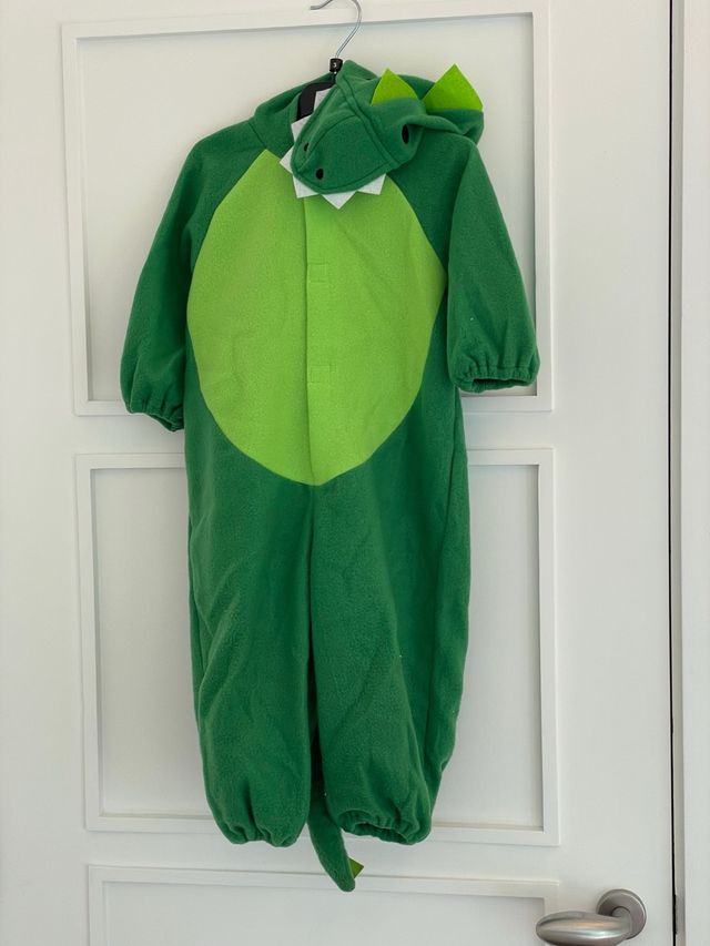 Disfraz Dinosaurio Verde Niño