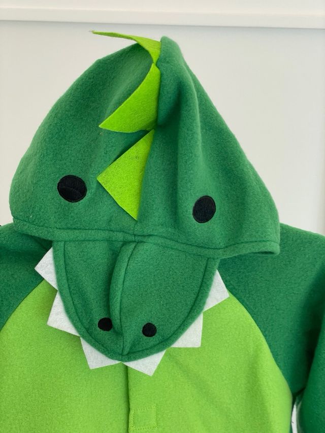 Disfraz Dinosaurio Verde Niño