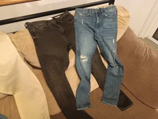 Lote 4 pantalones: cargo, chándal y pitillos