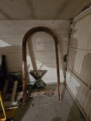 Marco puerta en arco