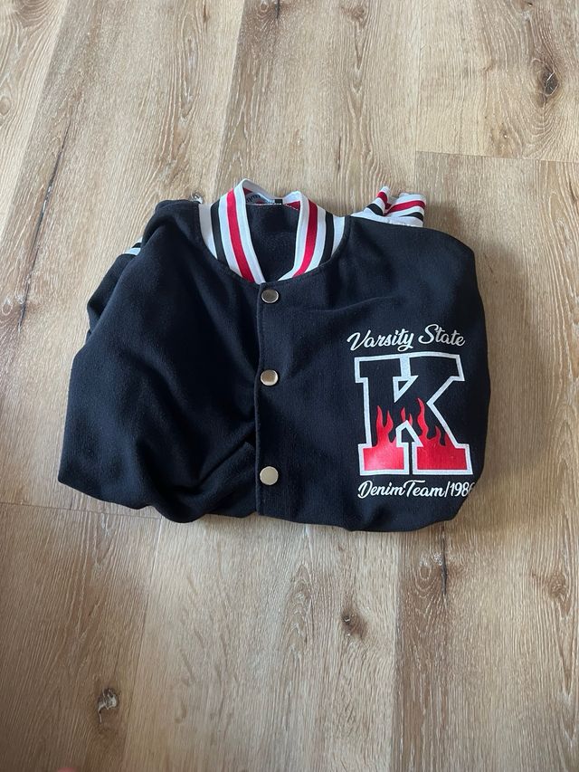 Giacca Varsity K Denim Team 1986