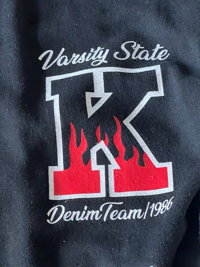 Giacca Varsity K Denim Team 1986