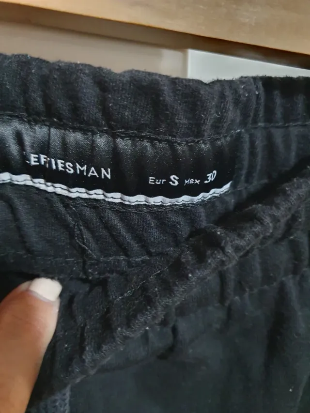 Pantalón chándal Lefties hombre T/S negro