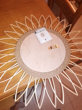 Espejo Decorativo Sol Ratán