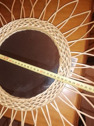 Espejo Decorativo Sol Ratán