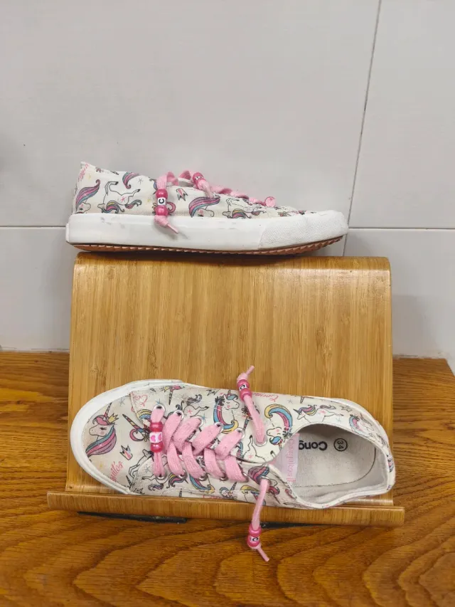Zapatillas niña Conguitos Unicornio Talla 34