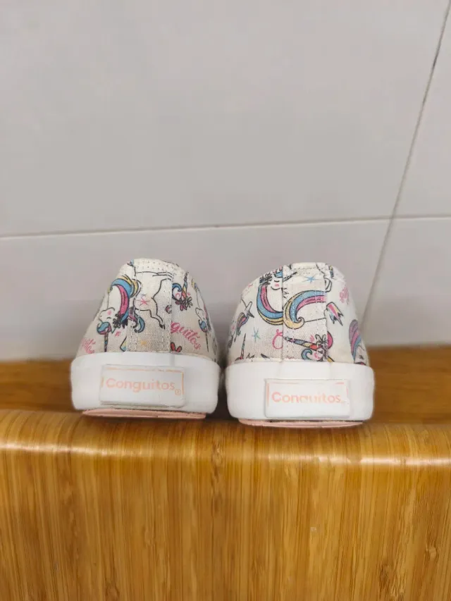 Zapatillas niña Conguitos Unicornio Talla 34