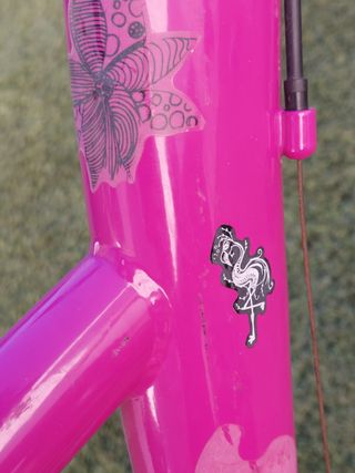 Bicicleta montaña 24 rosa 6v Shimano