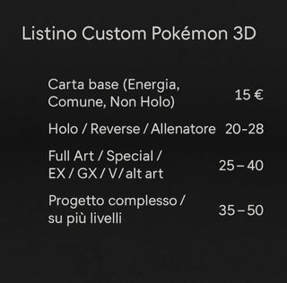 Carta Pokémon Jirachi (Custom 3D)