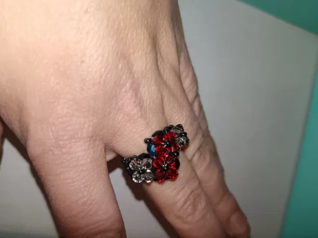 Anillos Swarovski hechos a mano