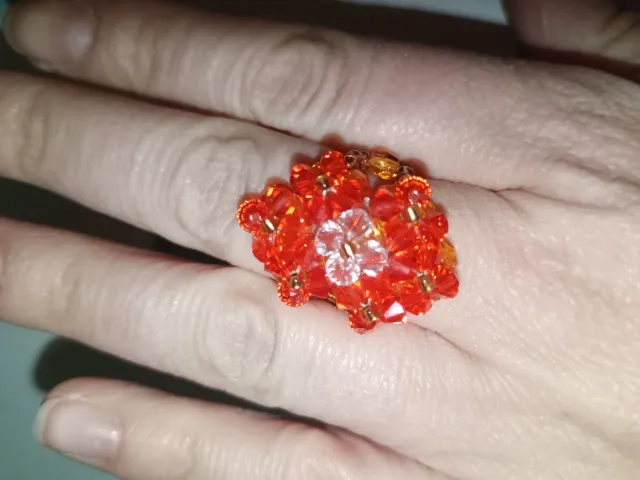 Anillos Swarovski hechos a mano