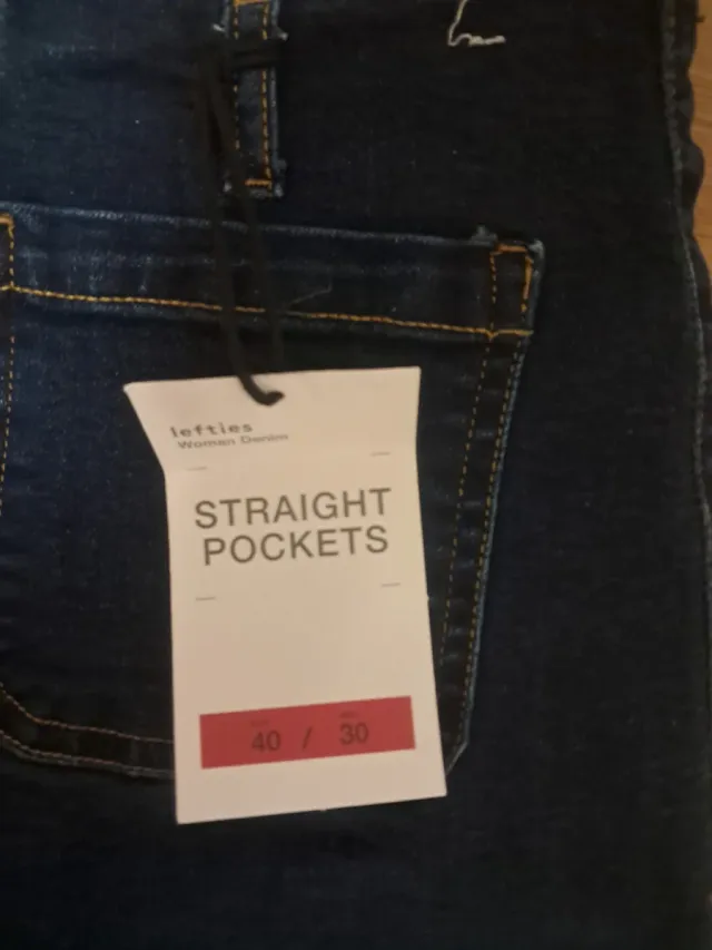 Pantalón Vaquero Ancho Azul