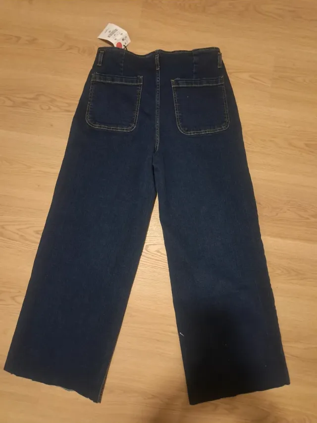 Pantalón Vaquero Ancho Azul