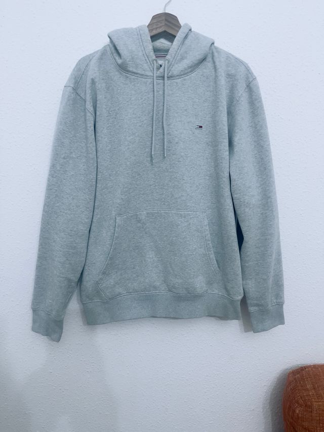 Sudadera Gris Tommy Hilfiger