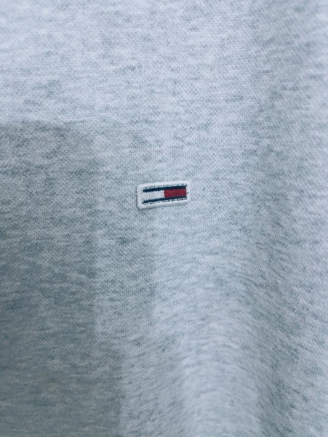 Sudadera Gris Tommy Hilfiger