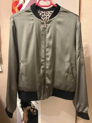 Chaqueta bomber reversible