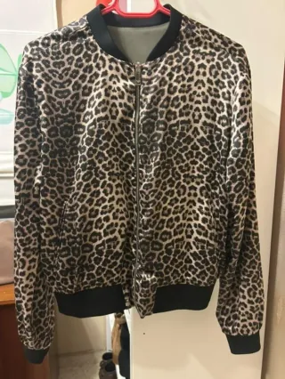 Chaqueta bomber reversible