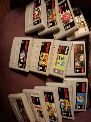 Colección Juegos Super Nintendo SNES