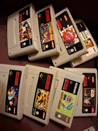 Colección Juegos Super Nintendo SNES
