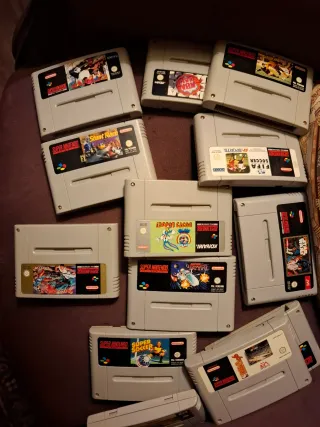 Colección Juegos Super Nintendo SNES