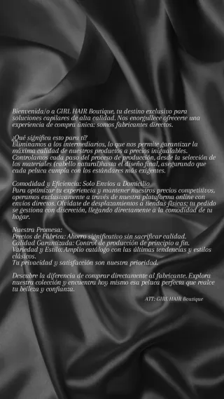 Peluca Pelo Corto Natural Negra