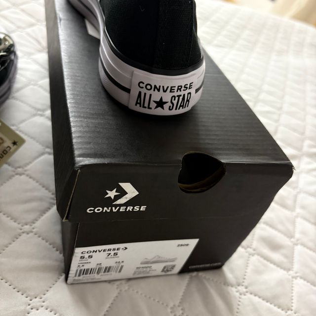 Converse Negras Talla 37