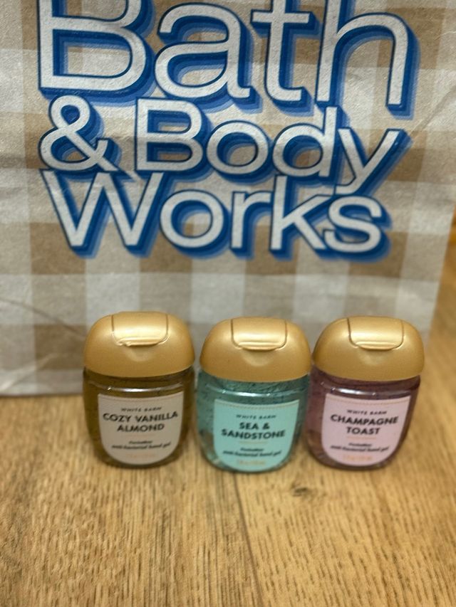 Lote 3 geles de mano Bath & Body Works