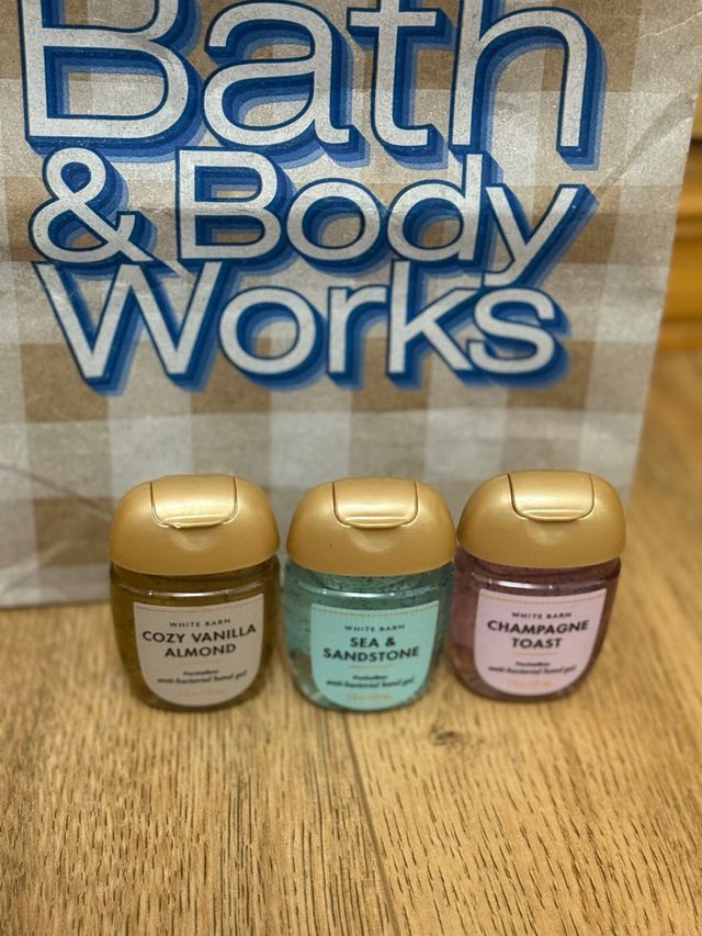 Lote 3 geles de mano Bath & Body Works