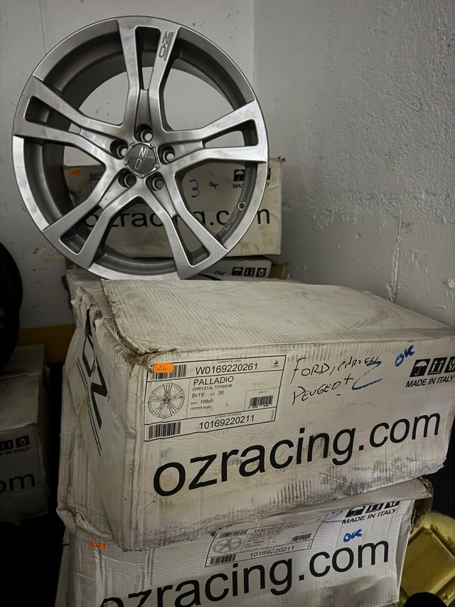 Llantas OZ 19” Nuevas 108x5,Renault,Ford,Citroen