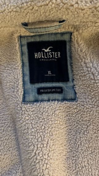 Chaqueta Hollister Denim Talla XL