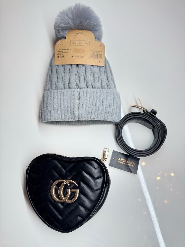 Set Invierno Negro y Gris