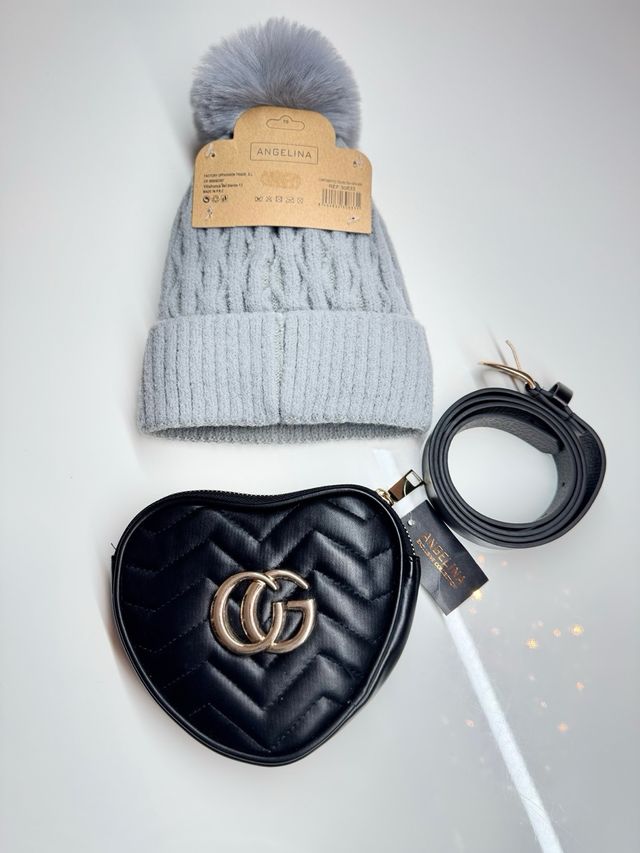 Set Invierno Negro y Gris